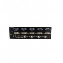 StarTech.com 4 Port DVI VGA Dual Monitor KVM Switch USB with Audio &amp;amp; USB 2.0 Hub