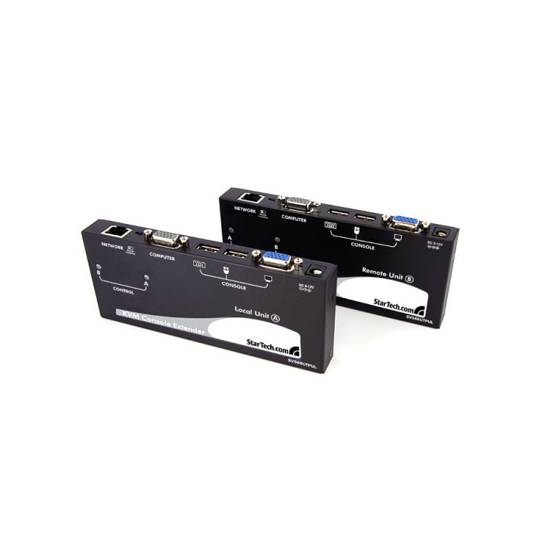 StarTech.com USB VGA KVM Console Extender over Cat5 1000ft Long Range