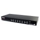 StarTech.com 8 Port Rackmount USB VGA KVM Switch w/ Audio (Audio Cables Included)