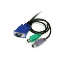 StarTech.com 6 ft 3-in-1 Ultra Thin PS/2 KVM Cable