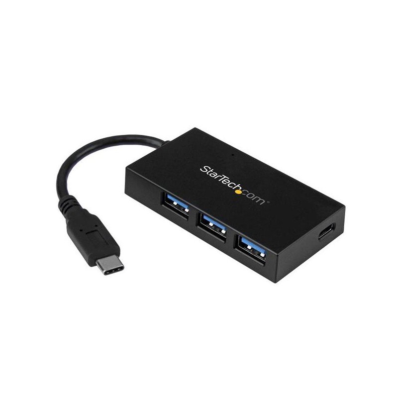 StarTech.com 4-Port USB-C Hub - USB-C to 1x USB-C and 3x USB-A - USB 3.0 Hub