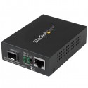 StarTech.com Gigabit Ethernet Fiber Media Converter with Open SFP Slot