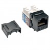 Tripp Lite Cat6 / Cat5e 110 Style Punch Down Keystone Jack - Black, 10-Pack | Tripp Lite Patch Panels Accessories