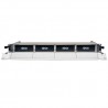 Tripp Lite High Density Copper / Fiber Enclosure Panel, 4-Cassette Capacity 1U | Tripp Lite Patch Panels