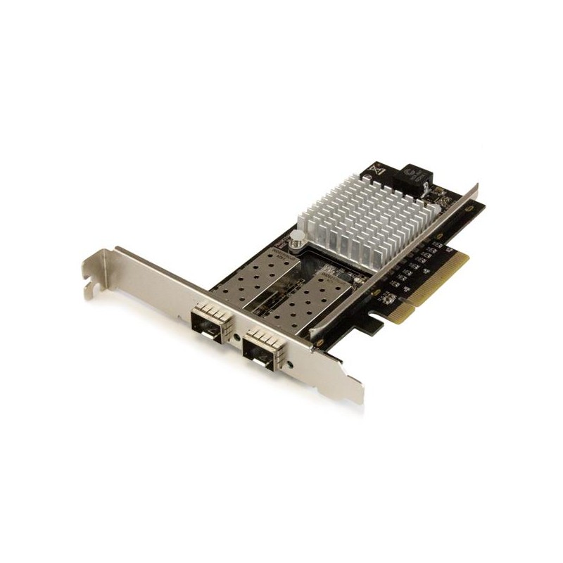 StarTech.com 2-Port 10G Fiber Network Card with Open SFP+ - PCIe, Intel Chip
