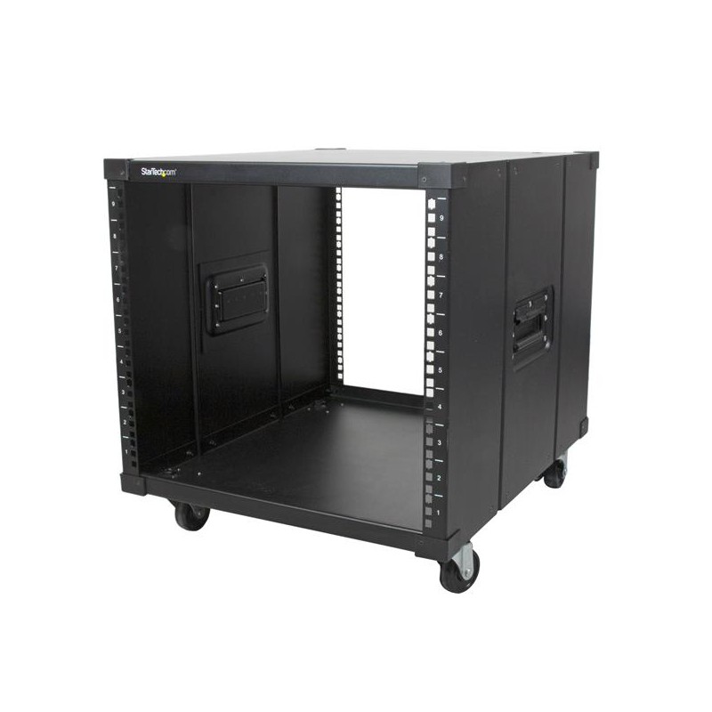 StarTech.com Portable Server Rack with Handles - 9U