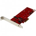 StarTech.com 2x M.2 SSD Controller Card - PCIe