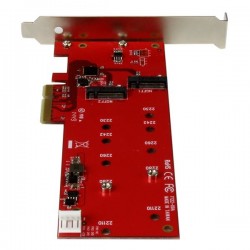 StarTech.com 2x M.2 SSD Controller Card - PCIe | StarTech.com Interface Cards & Adapters