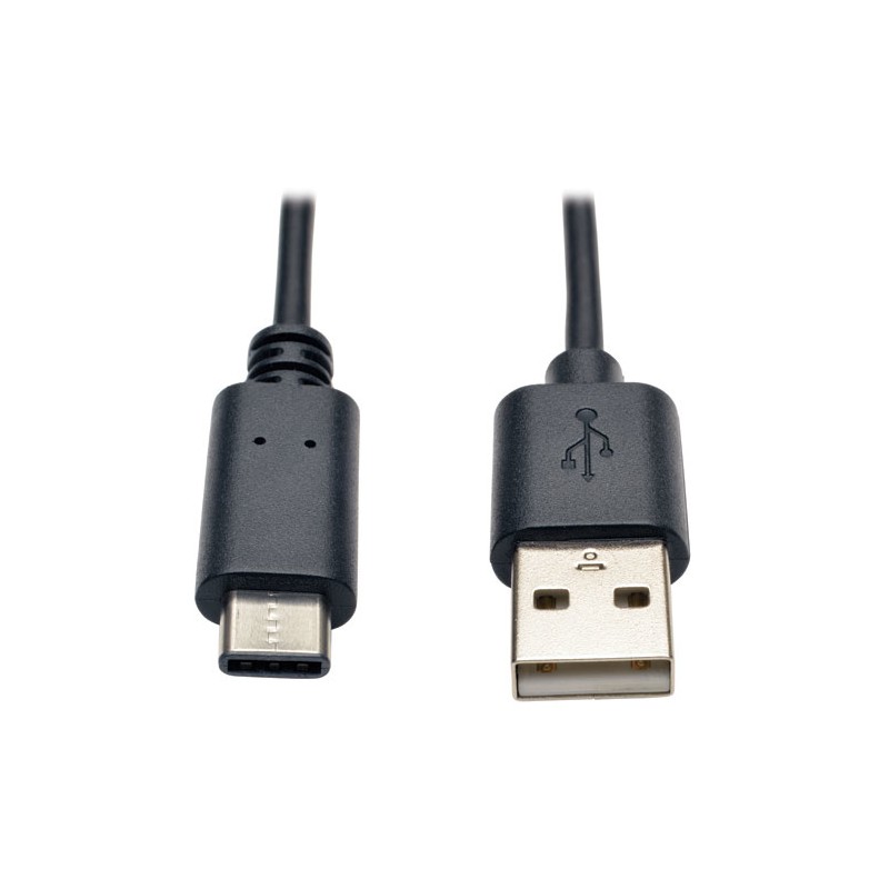 Tripp Lite USB 2.0 Hi-Speed Cable, USB Type-A Male to USB Type-C (USB-C) Male, 1.83 m (6-ft.)