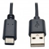 Tripp Lite USB 2.0 Hi-Speed Cable, USB Type-A Male to USB Type-C (USB-C) Male, 1.83 m (6-ft.) | Tripp Lite USB Cables