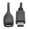 Tripp Lite USB 2.0 Hi-Speed Adapter Cable, USB Type-C (USB-C) Male to USB Micro-B Female), 15.24 cm (6-in.) | Tripp Lite USB Cab