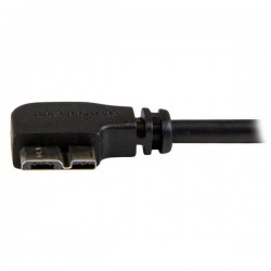 StarTech.com Slim Micro USB 3.0 Cable - M/M - Left-Angle Micro-USB - 1m (3ft) | StarTech.com USB Cables