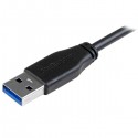 StarTech.com Slim Micro USB 3.0 Cable - M/M - Left-Angle Micro-USB - 1m (3ft)