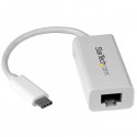 StarTech.com USB-C to Gigabit Network Adapter - White