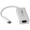 StarTech.com USB-C to Gigabit Network Adapter - White | StarTech.com Modems