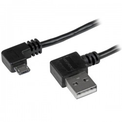StarTech.com Micro-USB Cable with Right-Angled Connectors - M/M - 1m (3ft) | StarTech.com USB Cables