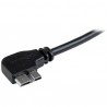 StarTech.com Slim Micro USB 3.0 Cable - M/M - Left-Angle Micro-USB - 0.5m (20in) | StarTech.com USB Cables