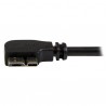 StarTech.com Slim Micro USB 3.0 Cable - M/M - Left-Angle Micro-USB - 0.5m (20in) | StarTech.com USB Cables