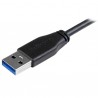 StarTech.com Slim Micro USB 3.0 Cable - M/M - Left-Angle Micro-USB - 0.5m (20in) | StarTech.com USB Cables
