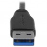 StarTech.com Slim Micro USB 3.0 Cable - M/M - Left-Angle Micro-USB - 0.5m (20in) | StarTech.com USB Cables