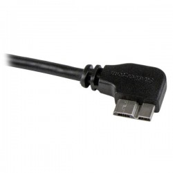 StarTech.com Slim Micro USB 3.0 Cable - M/M - Right-Angle Micro-USB - 0.5m (20in) | StarTech.com USB Cables