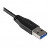 StarTech.com Slim Micro USB 3.0 Cable - M/M - Right-Angle Micro-USB - 0.5m (20in) | StarTech.com USB Cables