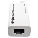 Tripp Lite USB 3.1 Gen 1 USB Type-C (USB-C) to Gigabit Ethernet NIC Network Adapter, 10/100/1000 Mbps, White