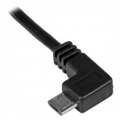 StarTech.com Micro-USB Charge-and-Sync Cable M/M - Left-Angle Micro-USB - 30/24 AWG - 1 m (3 ft.) | StarTech.com USB Cables