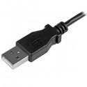 StarTech.com Micro-USB Charge-and-Sync Cable M/M - Left-Angle Micro-USB - 30/24 AWG - 1 m (3 ft.)