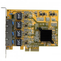 StarTech.com 4-Port PCIe Gigabit Network Adapter Card | StarTech.com Network Cards & Adapters
