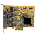StarTech.com 4-Port PCIe Gigabit Network Adapter Card
