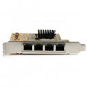 StarTech.com 4-Port PCIe Gigabit Network Adapter Card