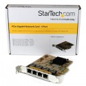 StarTech.com 4-Port PCIe Gigabit Network Adapter Card