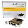 StarTech.com 4-Port PCIe Gigabit Network Adapter Card | StarTech.com Network Cards & Adapters