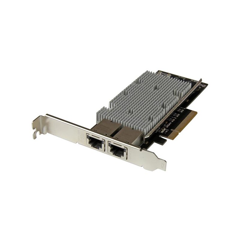 StarTech.com 2-Port PCI Express 10GBase-T Ethernet Network Card - with Intel X540 Chip
