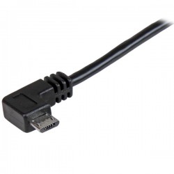 StarTech.com Micro-USB Charge-and-Sync Cable M/M - Right-Angle Micro-USB - 24 AWG - 2 m (6 ft.) | StarTech.com USB Cables