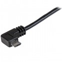 StarTech.com Micro-USB Charge-and-Sync Cable M/M - Right-Angle Micro-USB - 24 AWG - 2 m (6 ft.)