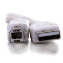 CablesToGo 3m USB 2.0 A/B Cable - White