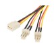 StarTech.com 12in TX3 Fan Power Splitter Cable