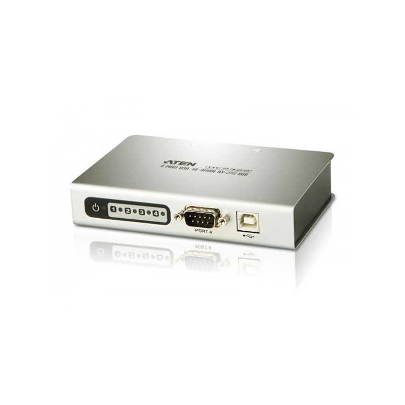 Aten  4-Port USB - Serial RS-232 Hub