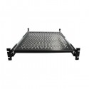 StarTech.com 2U Adjustable Vented Sliding Rack Mount Shelf - 23kg