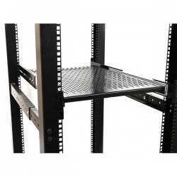 StarTech.com  2U Adjustable Vented Sliding Rack Mount Shelf - 23kg