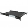 StarTech.com  2U Adjustable Vented Sliding Rack Mount Shelf - 23kg