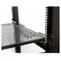 StarTech.com 2U Adjustable Vented Sliding Rack Mount Shelf - 23kg