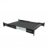 StarTech.com  2U Adjustable Vented Sliding Rack Mount Shelf - 23kg