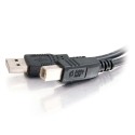 CablesToGo 2m USB 2.0 A/B Cable - Black