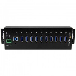 StarTech.com 10-Port Industrial USB 3.0 Hub - ESD and Surge Protection | StarTech.com Interface Hubs