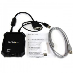 StarTech.com Laptop-to-Server KVM Console with Rugged Housing | StarTech.com Console Servers