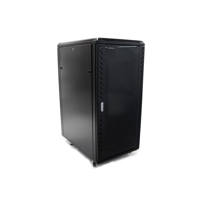 StarTech.com 25U 36in Knock-Down Server Rack Cabinet with Casters