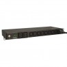 Tripp Lite 3.2-3.8kW Single-Phase Metered PDU, 200-240V (8 C13 & 2 C19), C20 / L6-20P Adapter, 12ft Cord, 1U Rack-Mount | Tripp 